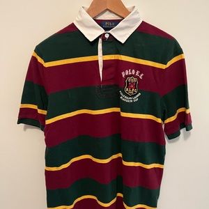 Ralph Lauren short sleeve polo w/rugby collar